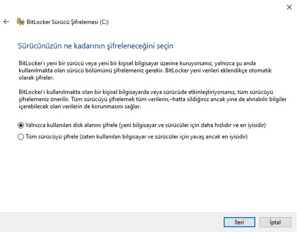 klasör şifreleme