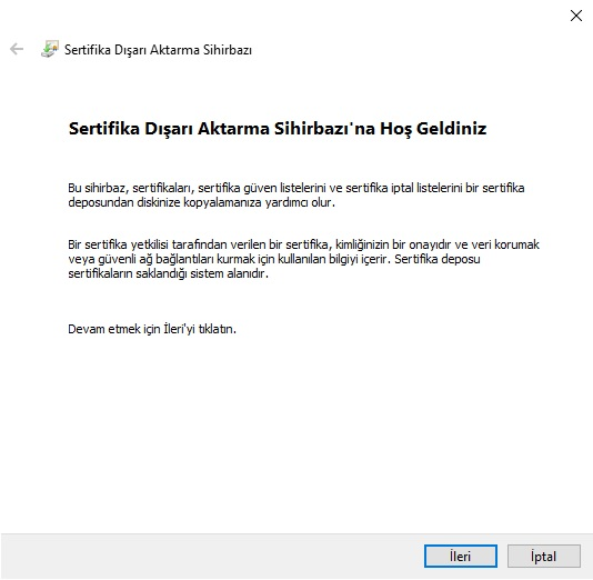 Windows dosya şifreleme - EFS