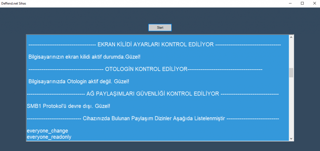 siber hijyen asistanı